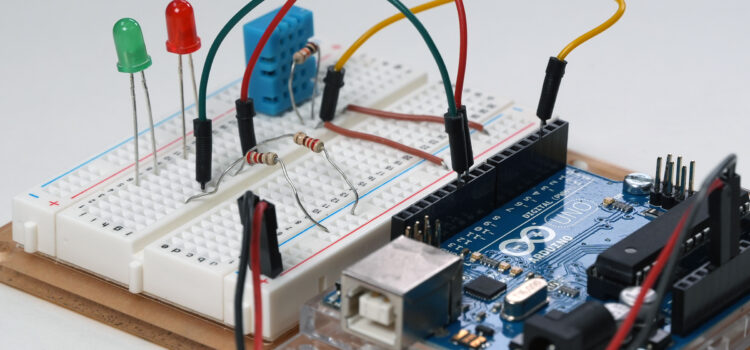 Mit dem DHT11 Sensor Temperatur und Luftfeuchtigkeit messen – Update!